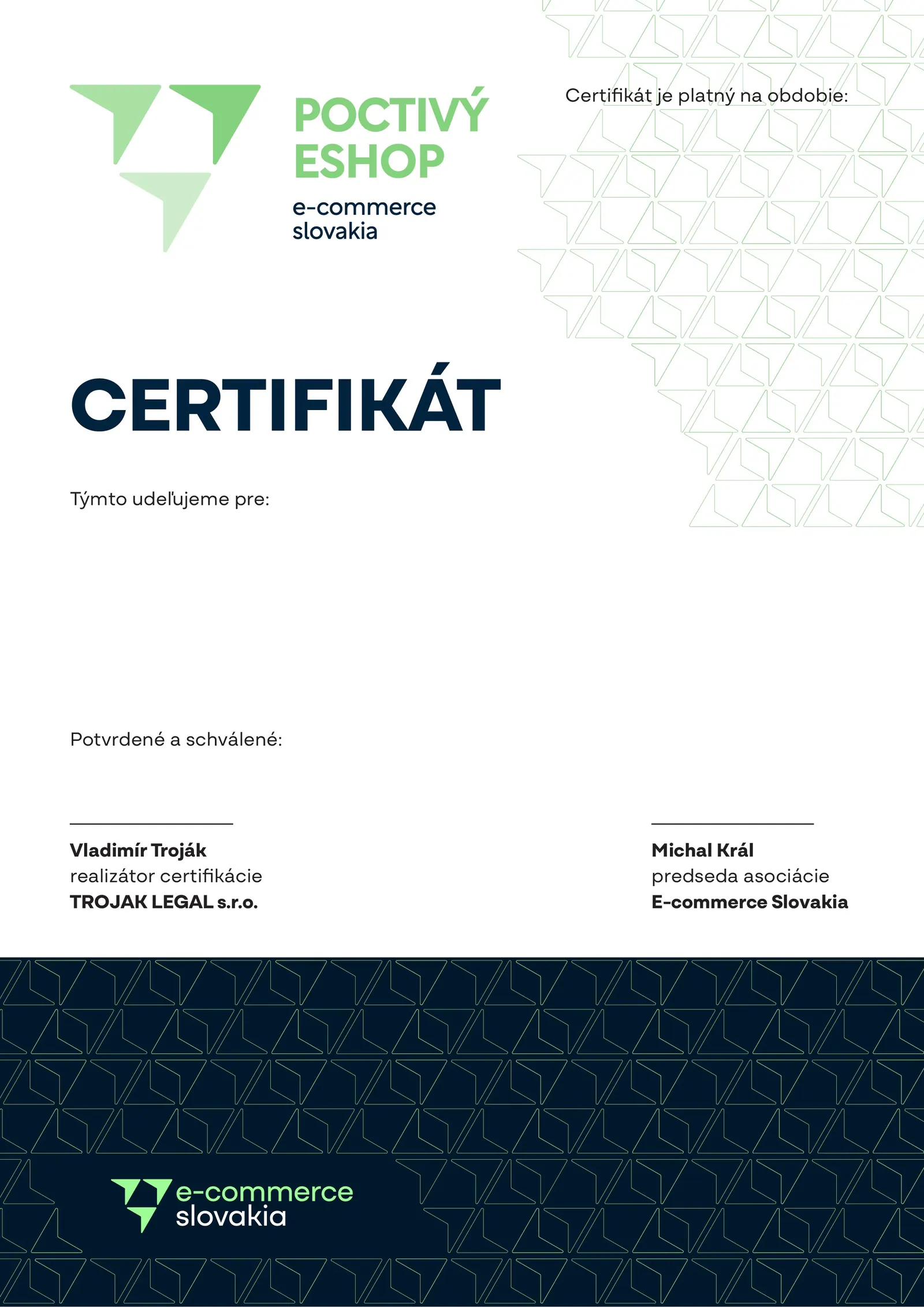 E-commerce Slovakia, ukážka 3
