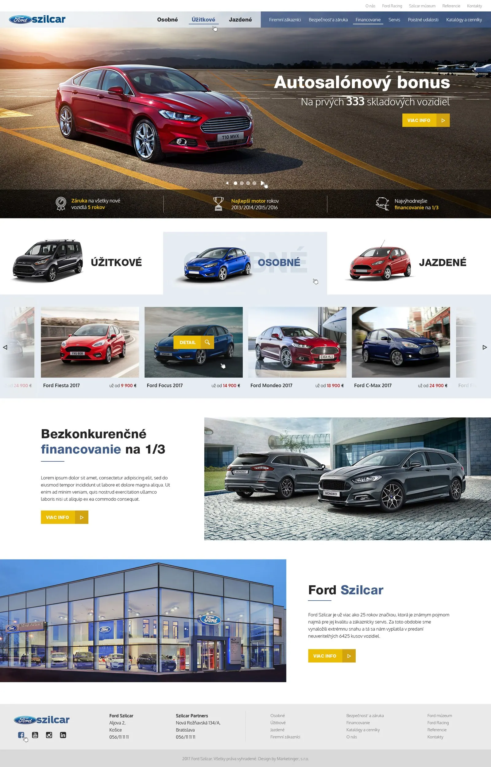 Ford Szilcar, ukážka 1