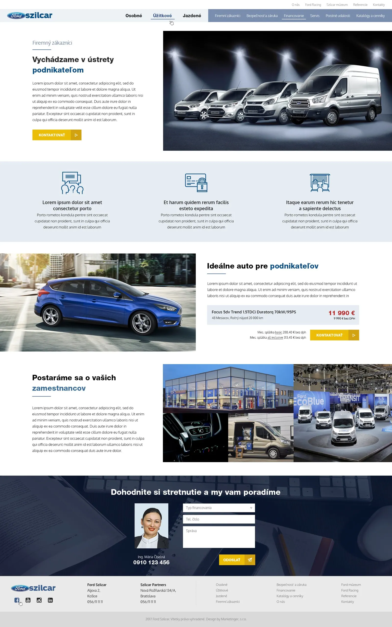 Ford Szilcar, ukážka 3