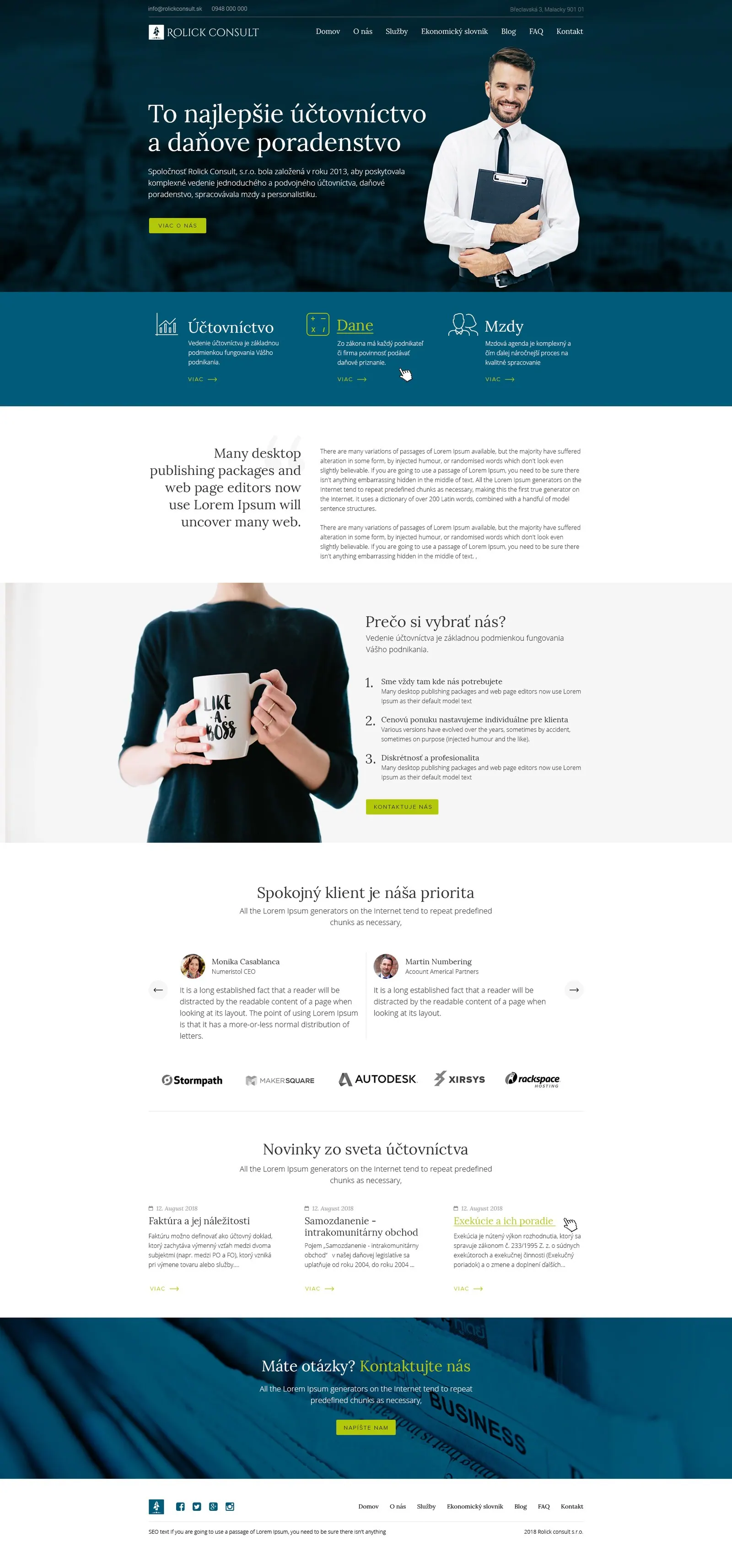 Rolick Consult, ukážka 1