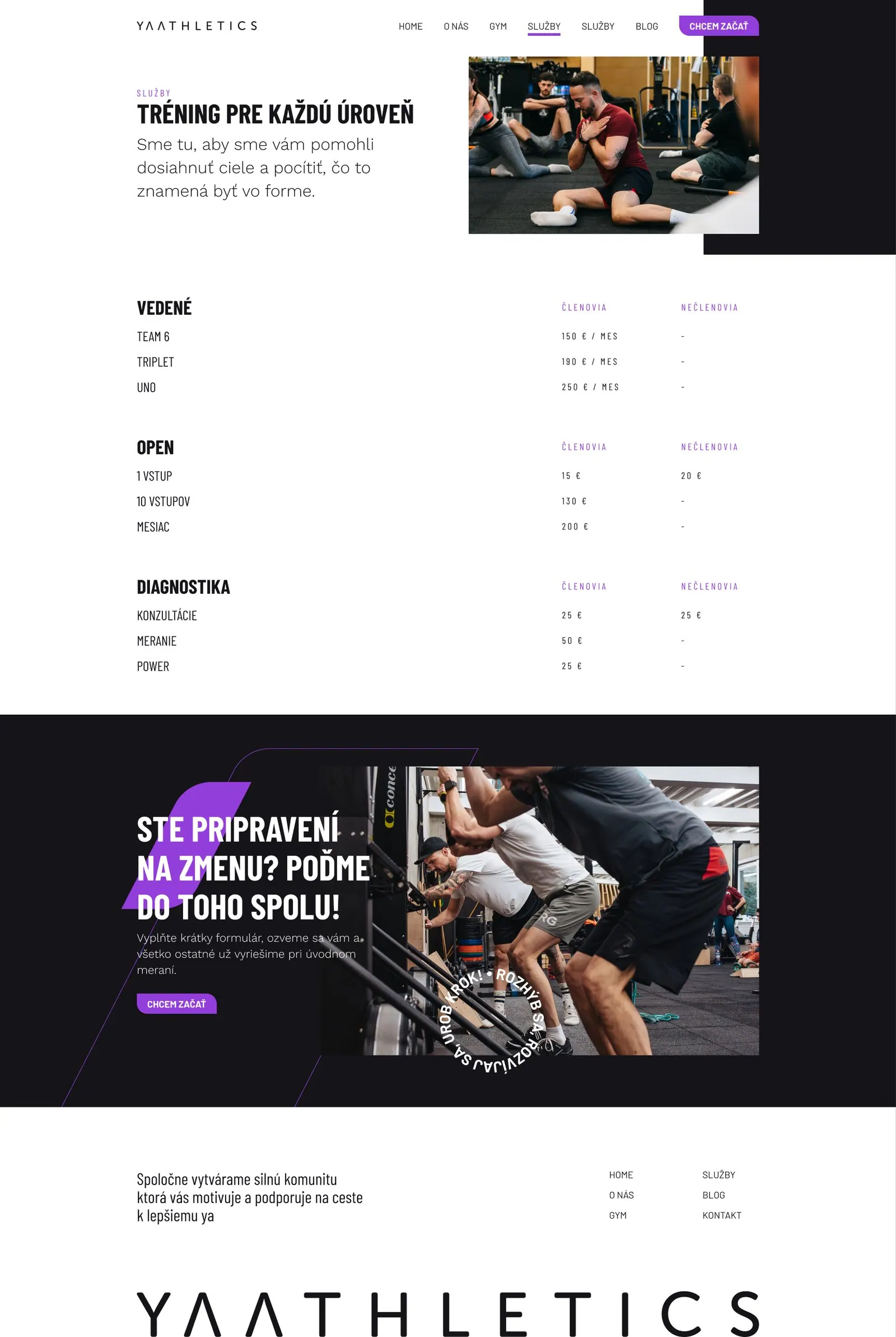 YA athletics, ukážka 4